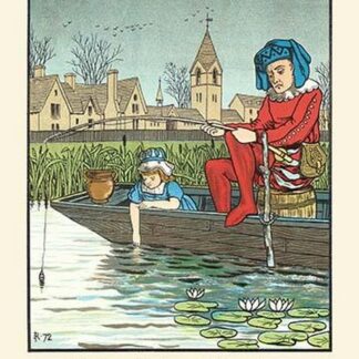 Angling Uncle and His Niece by J.E. Rogers