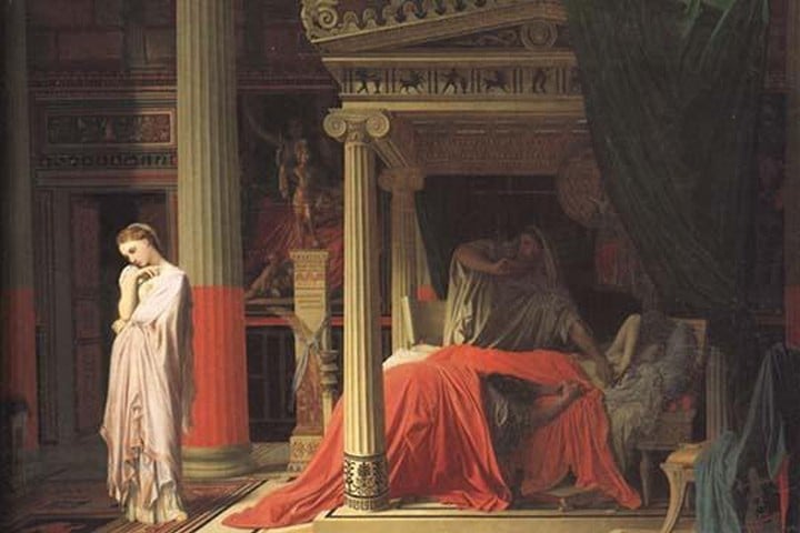 Antiochus & Stratonice by Jean-Auguste-Dominique Ingres