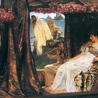 Antony and Cleopatra by Sir Lawrence Alma-Tadema