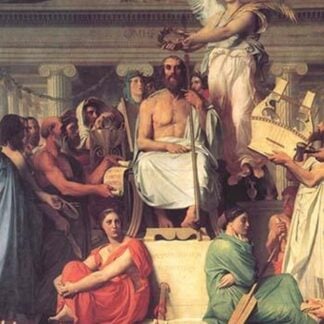 Apotheosis of Homer by Jean-Auguste-Dominique Ingres