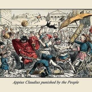 Appius Claudius Punished by the People by John Leech