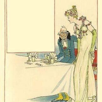 April Fool pranked by putting young girls with old geezers. by Walter Crane
