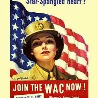 Are you a Girl with a Star Spangled Heart? Join the WAC now! by Bradshaw Crandell
