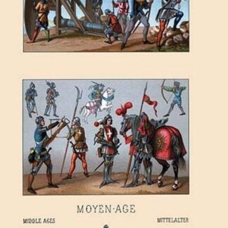 Arms and Artillery of Fifteenth Century France by Auguste Racinet