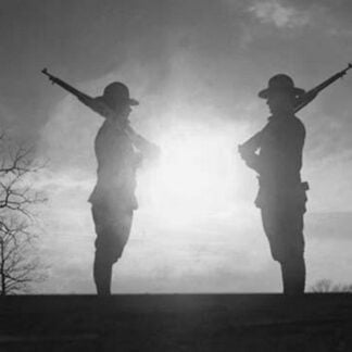 Army Sentinels at Sunset