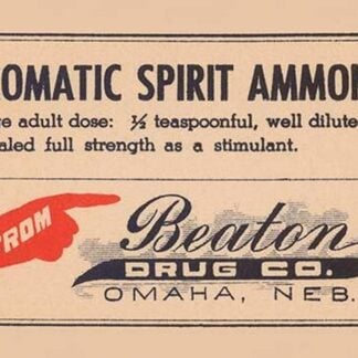 Aromatic Spirit Ammonia