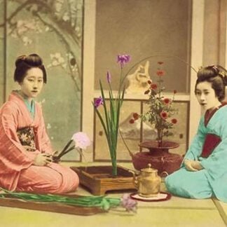 Arranging Flowers by Imperial Art School of Japan