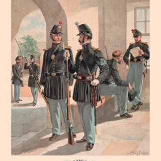 Artillery - Infantry - Mounted Rifles - Light Artillery by Henry Alexander Ogden