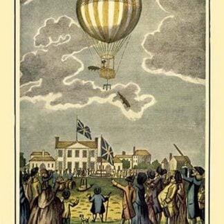 Ascent of Lunardi's Balloon