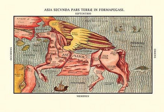 Asia Secunda by Heinrich Bunting