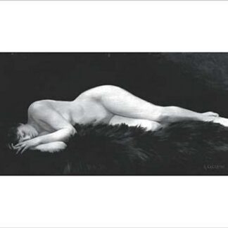 Asleep on a Fur Rug by Stourdza