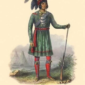 Asseola (A Seminole Leader) by Mckenney & Hall