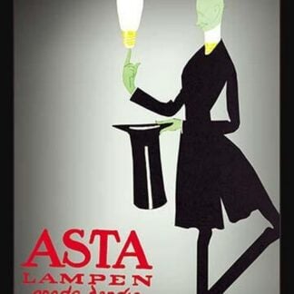 Asta Lampen by Valdemar Andersen