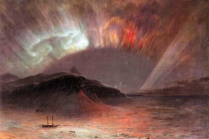 Aurora Borealis by Frederic Edwin Church