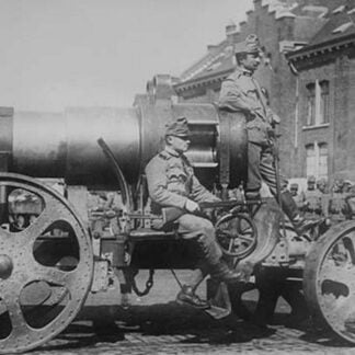 Austrian Siege Gun in Belgium