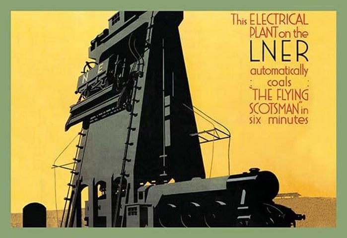 Automatic Coal in Six Minutes - 'The Flying Scotsman'