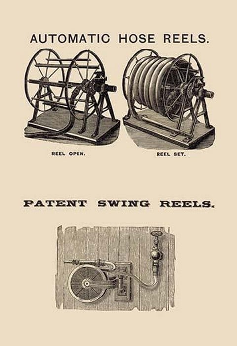 Automatic Hose Reels and Patent Swing Reels