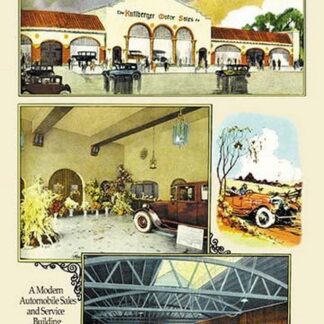 Automobile Sales and Service Building by Geo E. Miller