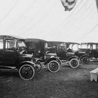 Automobiles on Display in Showroom Interior