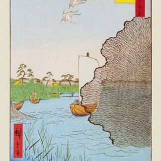 Awaiting the Ferry by Utagawa Hiroshige