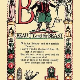 B for Beauty and the Beast by Tony Sarg