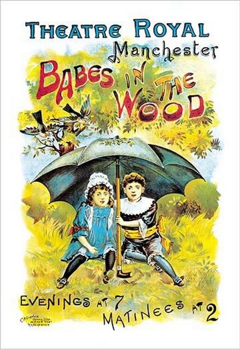 Babes in the Wood at the Theatre Royal Manchester by Charles Norris Cooper