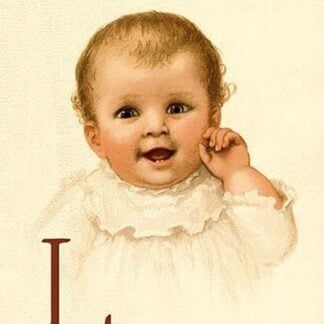 Baby Face L by Ida Waugh