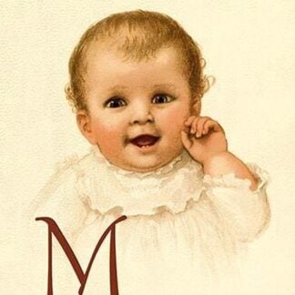 Baby Face M by Ida Waugh