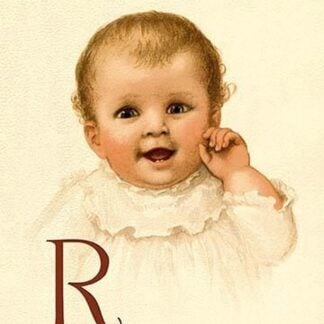 Baby Face R by Ida Waugh