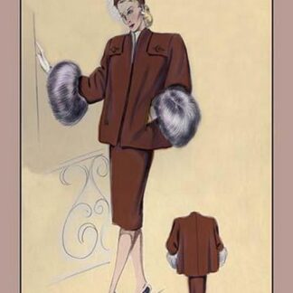 Baby Topper With Fur Cuffs