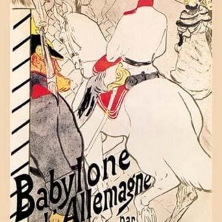 Babylone d'Allemagne (German Babylon) by Henri de Toulouse-Lautrec