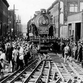 Baldwin Locomotive Down Vine Street