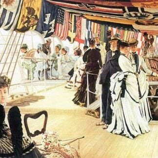 Ball on board by James Tissot