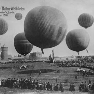 Balloon Race in Berlin Germany
