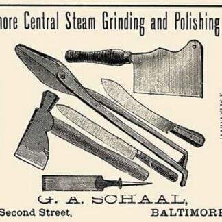 Baltimore Central Steam Grinding and Polishing Works