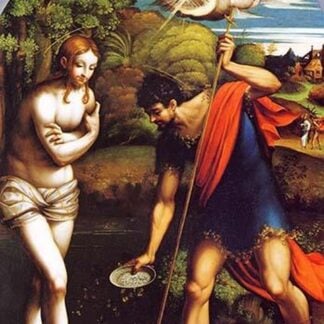 Baptism of Christ by Girolamo Parmigianino