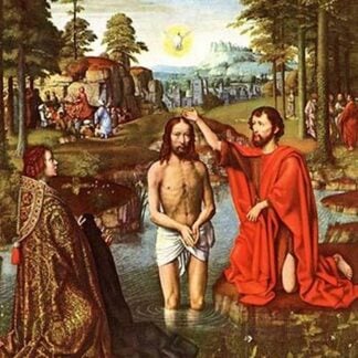 Baptism of Christ by Jacques-Louis David