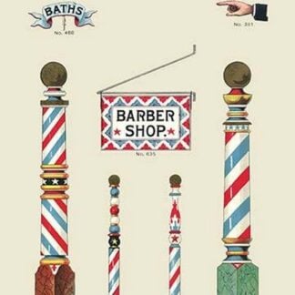 Barbers' Poles and Signs