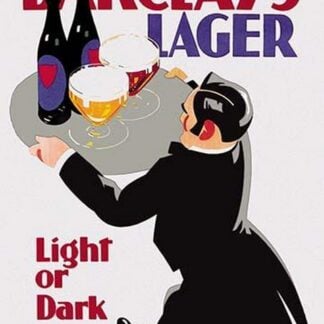 Barclay's Lager: Light or Dark by Tom Purvis
