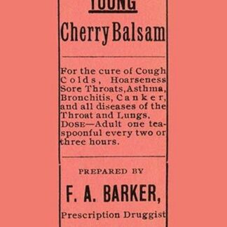 Barker's Young Cherry Balsam