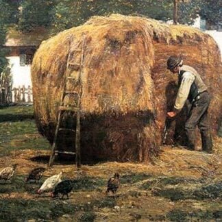 Barnyard by Frederick Childe Hassam