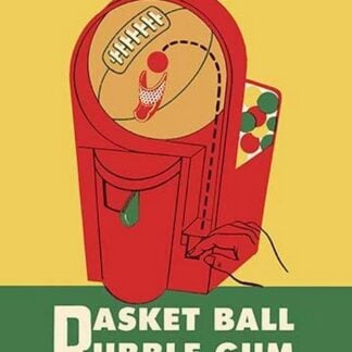 Basket Ball Bubble Gum Bank