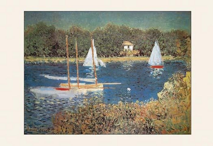 Bassin D'Argenteuil by Claude Monet