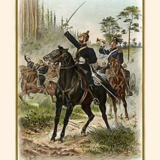 Battery Halt - Westphalian Field Artillery - 7th Regiment by G. Arnold