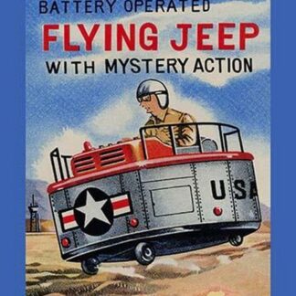 Battery Operated Flying Jeep with Mystery Action