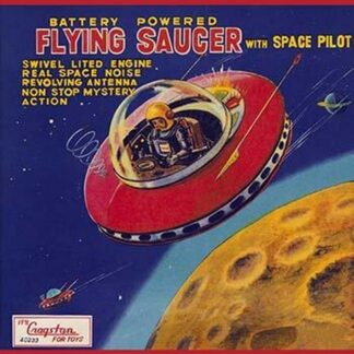 Battery Operated Flying Saucer