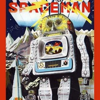 Battery Operated Television Spaceman
