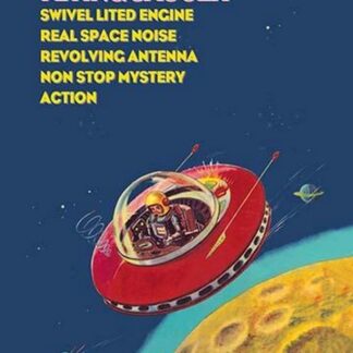 Battery Powered Flying Saucer with Space Pilot