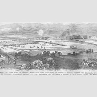 Battle of Antietam - Sharpsburg by Frank Leslie
