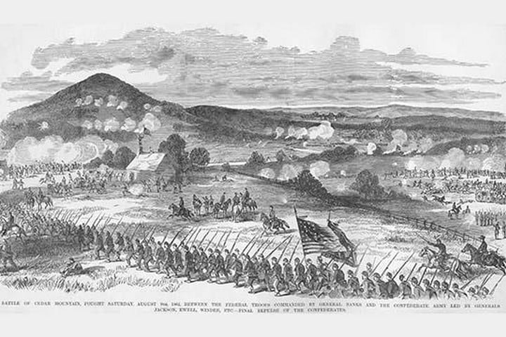 Battle of Cedar Mountain by Frank Leslie #2